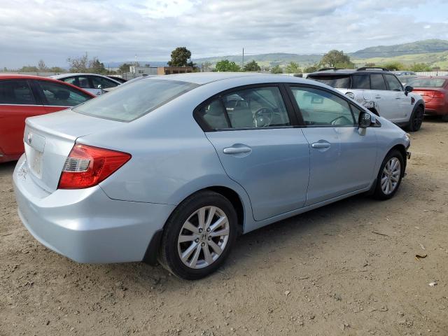 2HGFB2F92CH596090 - 2012 HONDA CIVIC EXL Mavi foto 3