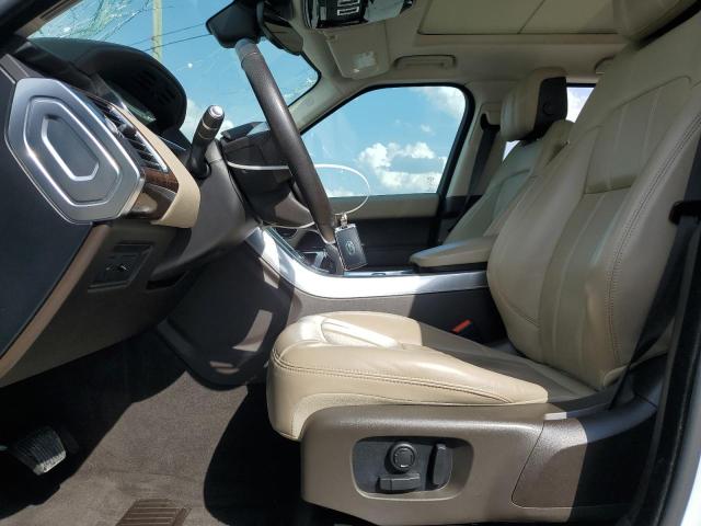 SALWR2RV8KA814865 - 2019 LAND ROVER RANGE ROVE HSE WHITE photo 7