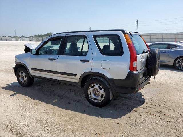 SHSRD68454U208378 - 2004 HONDA CR-V LX SILVER photo 2