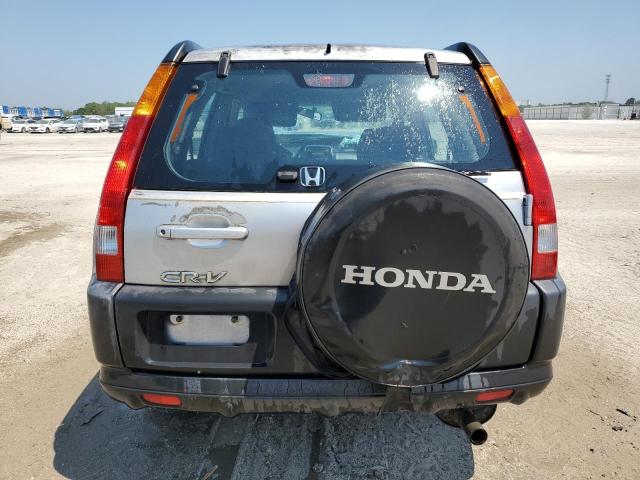 SHSRD68454U208378 - 2004 HONDA CR-V LX SILVER photo 6