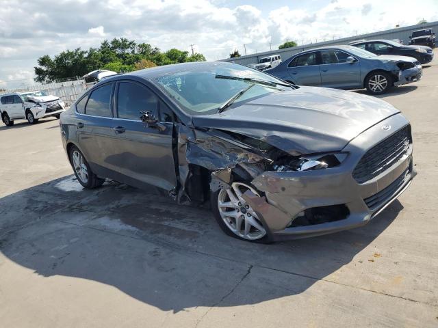 3FA6P0H74GR185936 - 2016 FORD FUSION SE GRAY photo 4