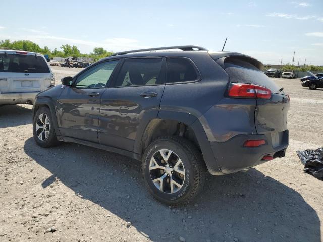 1C4PJMBS2HW664780 - 2017 JEEP CHEROKEE TRAILHAWK GRAY photo 2