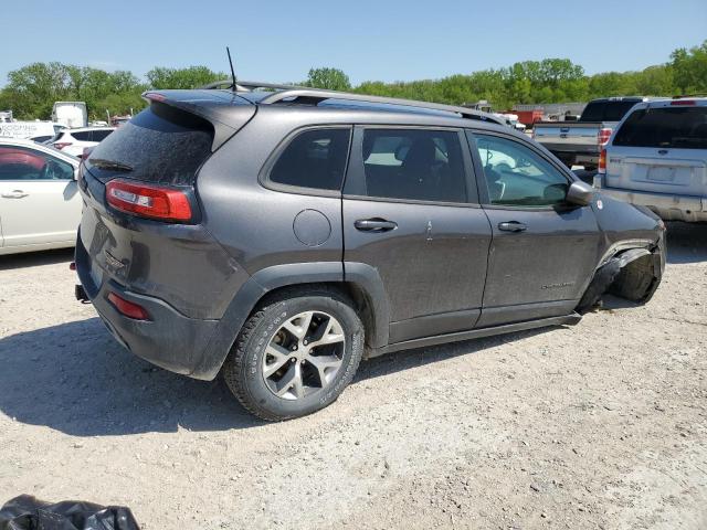 1C4PJMBS2HW664780 - 2017 JEEP CHEROKEE TRAILHAWK GRAY photo 3