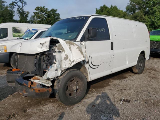 1GCFG154281186587 - 2008 CHEVROLET EXPRESS G1 WHITE photo 1