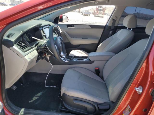 5NPE24AF6KH767867 - 2019 HYUNDAI SONATA SE RED photo 7