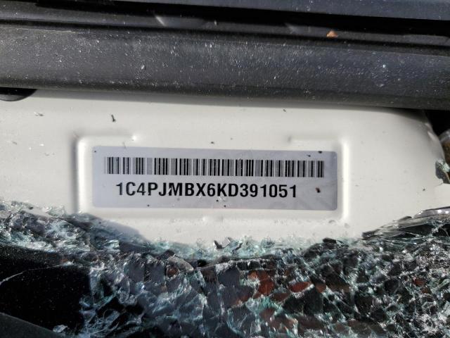 1C4PJMBX6KD391051 - 2019 JEEP CHEROKEE TRAILHAWK WHITE photo 14