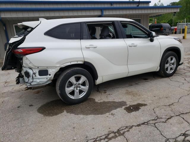 5TDBZRBH6MS058445 - 2021 TOYOTA HIGHLANDER L WHITE photo 3