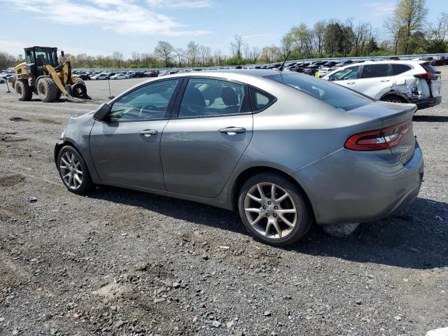 1C3CDFBA4DD267901 - 2013 DODGE DART SXT GRAY photo 2