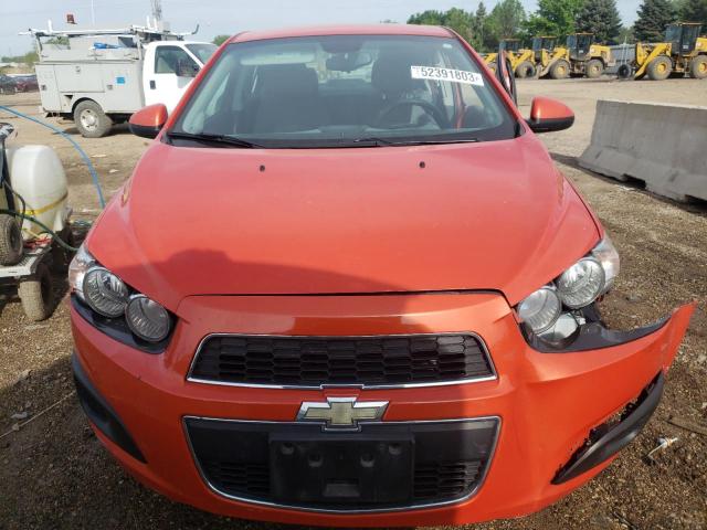1G1JA5SHXD4169466 - 2013 CHEVROLET SONIC LS ORANGE photo 5