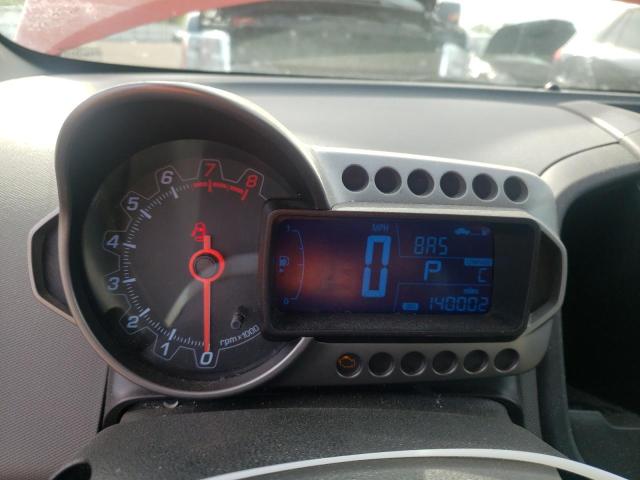 1G1JA5SHXD4169466 - 2013 CHEVROLET SONIC LS ORANGE photo 9