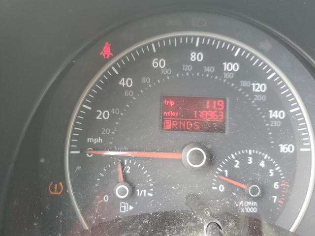 3VWPG3AG1AM010216 - 2010 VOLKSWAGEN NEW BEETLE WHITE photo 9