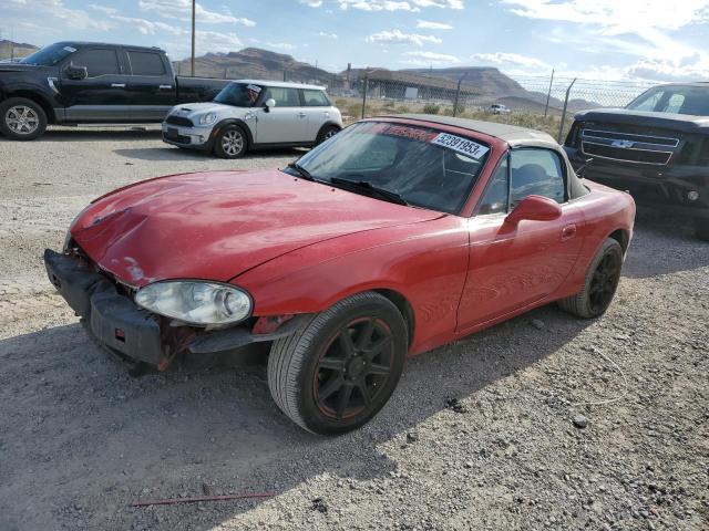 JM1NB353120232453 - 2002 MAZDA MX-5 MIATA BASE RED photo 1