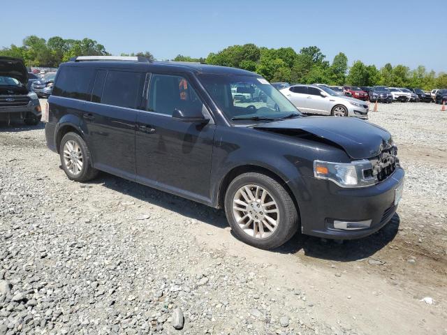 2FMGK5C81EBD04768 - 2014 FORD FLEX SEL BLACK photo 4