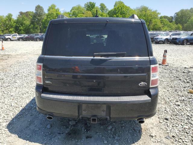 2FMGK5C81EBD04768 - 2014 FORD FLEX SEL BLACK photo 6