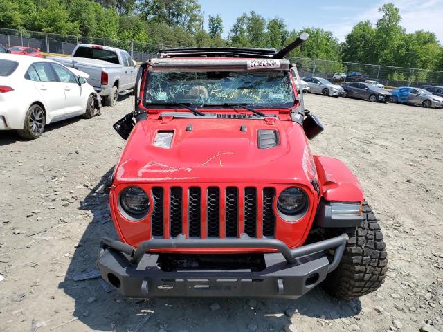 1C6JJTBG3LL110600 - 2020 JEEP GLADIATOR RUBICON RED photo 5