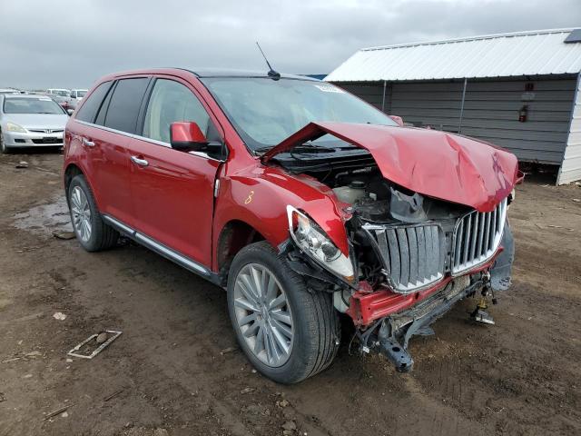 2LMDJ8JK7BBJ02748 - 2011 LINCOLN MKX RED photo 4