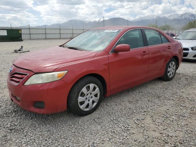 4T1BF3EK2BU589238 - 2011 TOYOTA CAMRY BASE RED photo 1