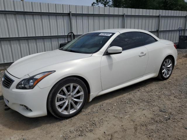 JN1CV6FE0DM771712 - 2013 INFINITI G37 SPORT WHITE photo 1