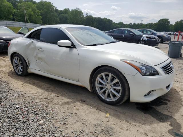 JN1CV6FE0DM771712 - 2013 INFINITI G37 SPORT WHITE photo 4