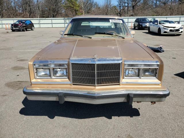 1C3BF66P4HX723646 - 1987 CHRYSLER FIFTH AVEN GOLD photo 5