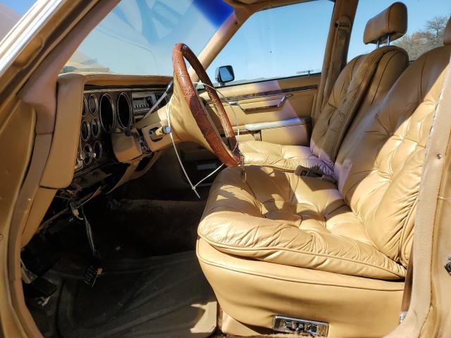 1C3BF66P4HX723646 - 1987 CHRYSLER FIFTH AVEN GOLD photo 7