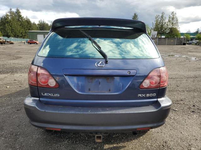 JT6HF10U7Y0123064 - 2000 LEXUS RX 300 BLUE photo 6