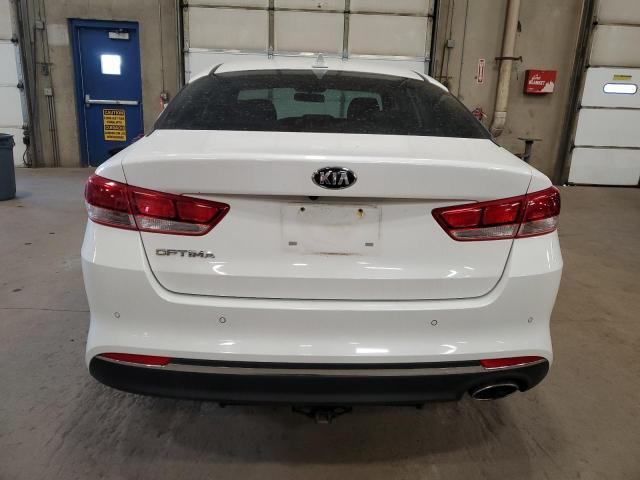 5XXGT4L30JG258988 - 2018 KIA OPTIMA LX WHITE photo 6