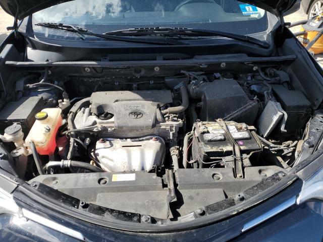 2T3BFREV0HW660367 - 2017 TOYOTA RAV4 LE შავი ფოტო 12