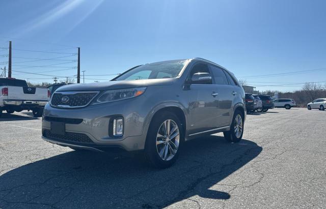 5XYKWDA79EG510844 - 2014 KIA SORENTO SX SILVER photo 2