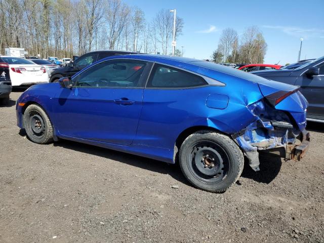 2HGFC4A50HH400278 - 2017 HONDA CIVIC LX BLUE photo 2