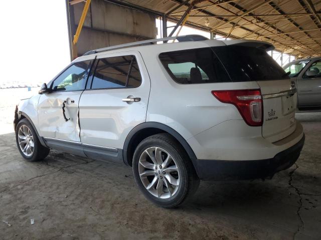 1FMHK8F84CGA52604 - 2012 FORD EXPLORER LIMITED WHITE photo 2