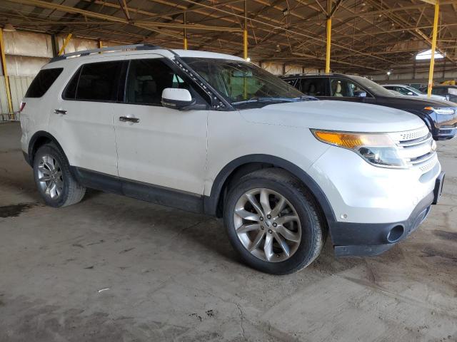 1FMHK8F84CGA52604 - 2012 FORD EXPLORER LIMITED WHITE photo 4