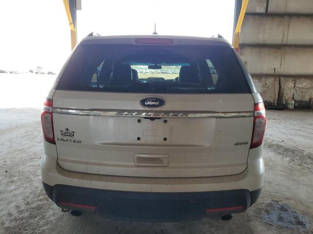1FMHK8F84CGA52604 - 2012 FORD EXPLORER LIMITED WHITE photo 6