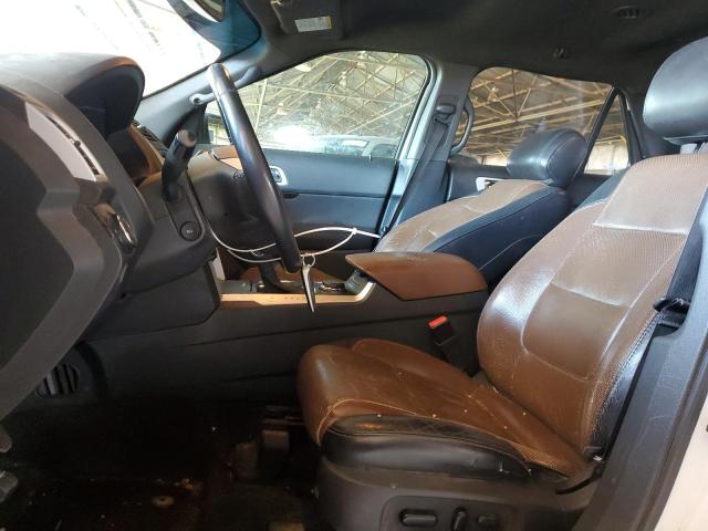 1FMHK8F84CGA52604 - 2012 FORD EXPLORER LIMITED WHITE photo 7