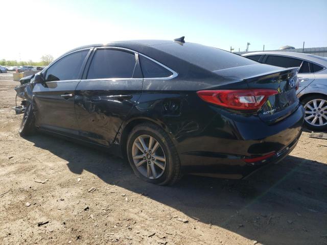 5NPE24AFXFH000464 - 2015 HYUNDAI SONATA SE BLACK photo 2