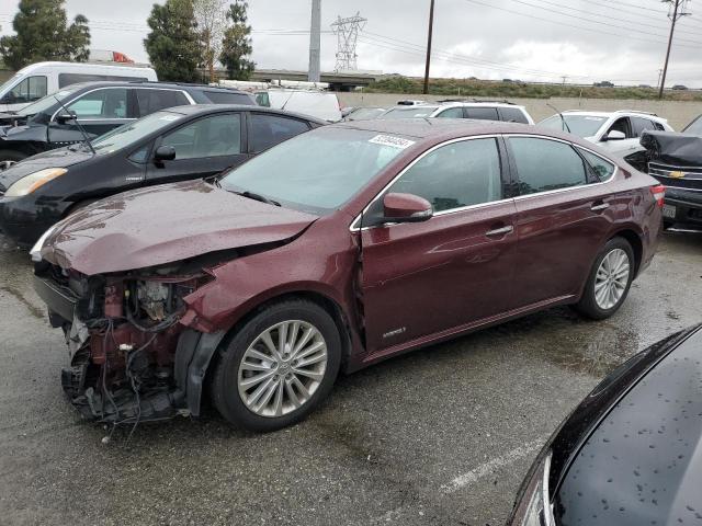 4T1BD1EB8EU019842 - 2014 TOYOTA AVALON HYBRID BURGUNDY photo 1