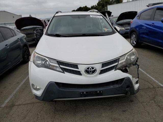 JTMWFREVXFD066509 - 2015 TOYOTA RAV4 XLE WHITE photo 5