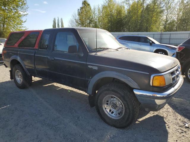 1FTCR15X5RPA65204 - 1994 FORD RANGER SUPER CAB BLACK photo 4