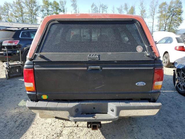 1FTCR15X5RPA65204 - 1994 FORD RANGER SUPER CAB BLACK photo 6