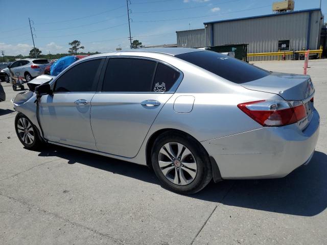 1HGCR2F33DA216510 - 2013 HONDA ACCORD LX SILVER photo 2