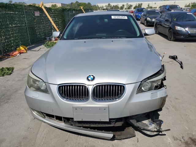 WBANU5C57AC124522 - 2010 BMW 528 I SILVER photo 5