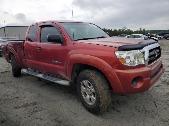 5TEUX42N78Z486041 - 2008 TOYOTA TACOMA ACCESS CAB RED photo 4