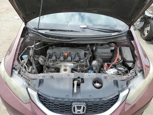 2HGFB2F82DH535850 - 2013 HONDA CIVIC EX BURGUNDY photo 11