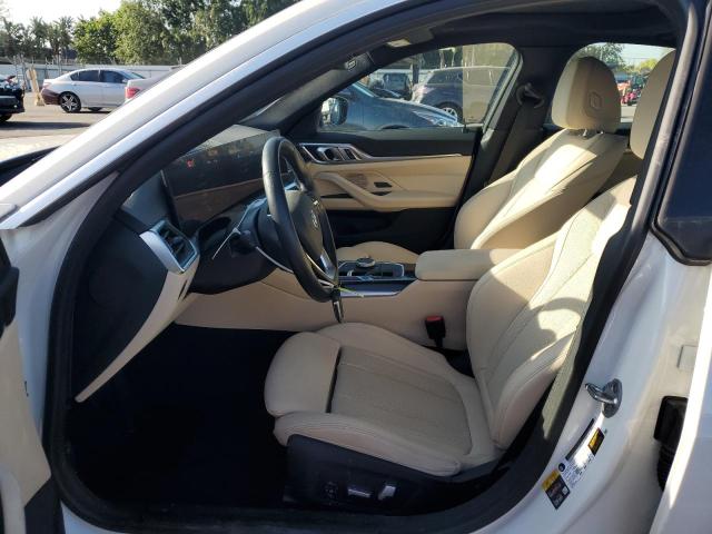 WBY43AW0XRFR93179 - 2024 BMW I4 EDRIVE 35 WHITE photo 7