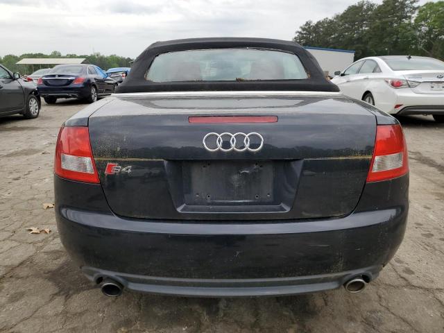 WUARL48H65K901260 - 2005 AUDI S4 QUATTRO CABRIOLET BLUE photo 6