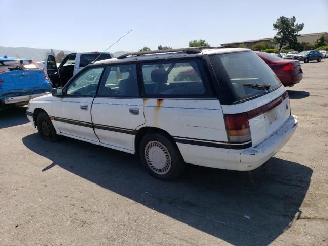 4S3BJ6331P7958578 - 1993 SUBARU LEGACY L WHITE photo 2