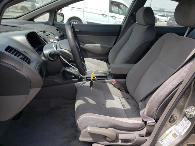 1HGFA16526L086288 - 2006 HONDA CIVIC LX GRAY photo 7