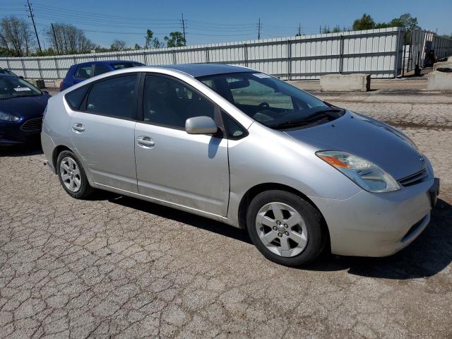 JTDKB20U257006382 - 2005 TOYOTA PRIUS SILVER photo 4