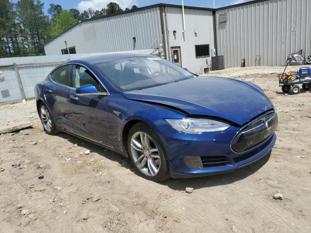 5YJSA1E22FF118339 - 2015 TESLA MODEL S Mavi foto 4