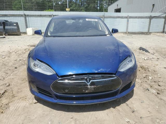 5YJSA1E22FF118339 - 2015 TESLA MODEL S Mavi foto 5